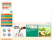 Tablet Screenshot of californiaprojectlean.org